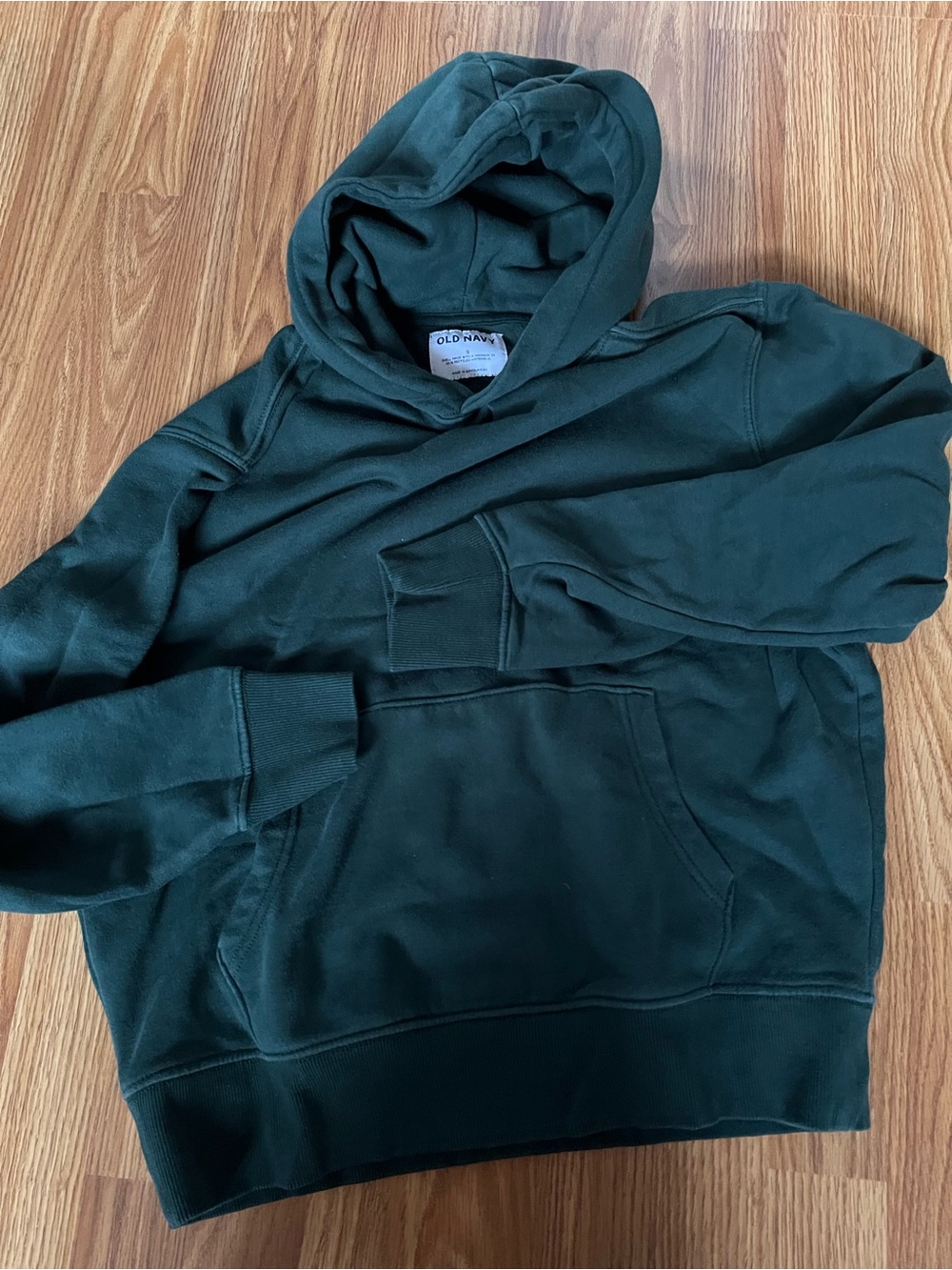 Old Navy Men's Forest Green Pullover Hoodie